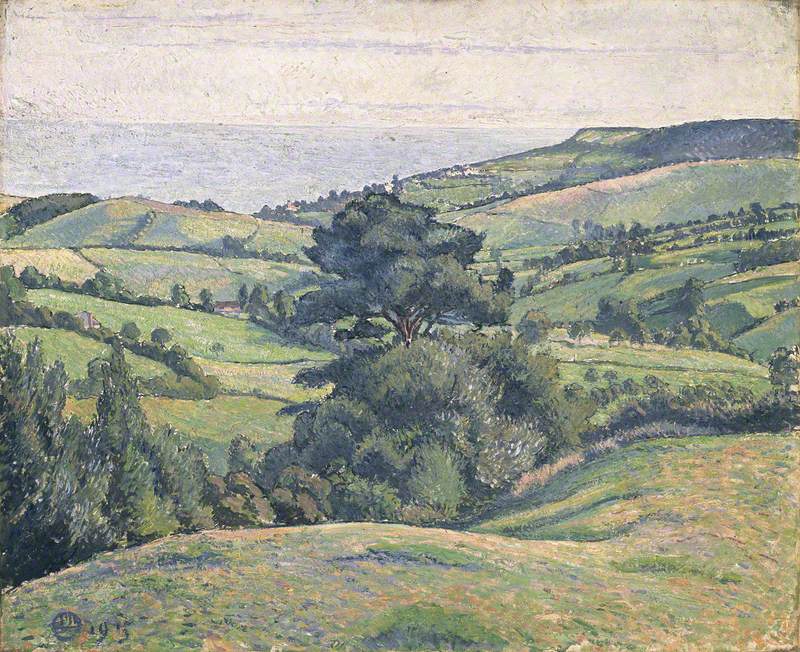 Lucien Pissarro Fishpond Bottom 1915 Fine Art Print
