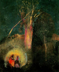 Odilon Redon Flight into Egypt 1903 Fine Art Print