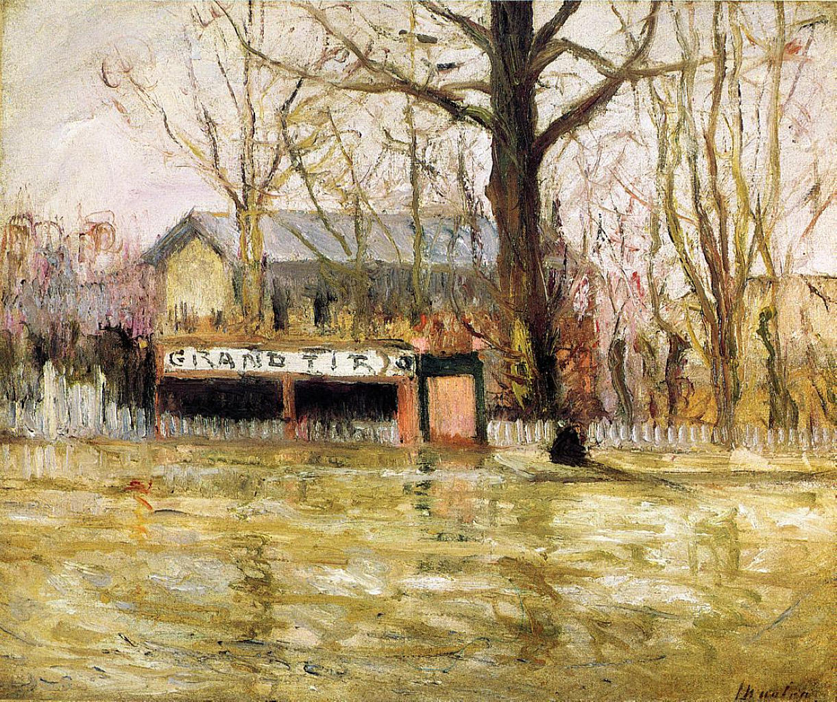 Maxime Maufra Flood (Joinville-le-Pont) #2 1910 Fine Art Print
