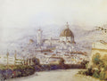 Vasily Surikov Florence 1884 Fine Art Print