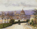 Vasily Surikov Florence. Walk. 1884 Fine Art Print