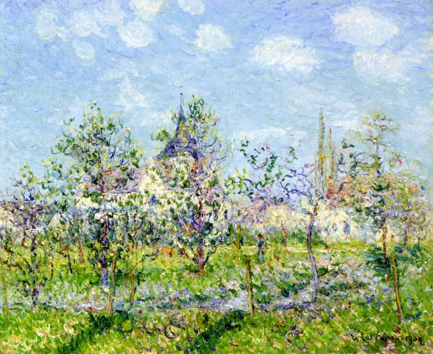 Gustave Loiseau Flowering Orchard, Spring 1902 Fine Art Print