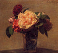 Henri Fantin-Latour Flowers in a Vase 1881 Fine Art Print