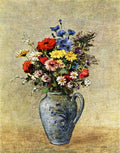 Odilon Redon Flowers in a Vase with one Handle 1905 Fine Art Print