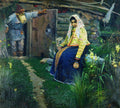 Mikhail Nesterov For the Love Potion 1888 Fine Art Print