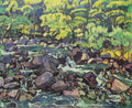 Ferdinand Hodler Forest Stream at Champery 1916 Fine Art Print