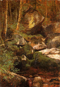 Albert Bierstadt Forest Stream 1877 Fine Art Print