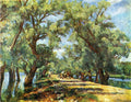 Pyotr Konchalovsky Fotieva Road 1926 Fine Art Print
