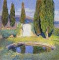 Henri Martin Fountain 1920 Fine Art Print