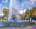 Theo van Rysselberghe Fountain at San Souci 1903 Fine Art Print
