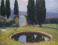 Henri Martin Fountain in Labastide du Vert 1923 Fine Art Print