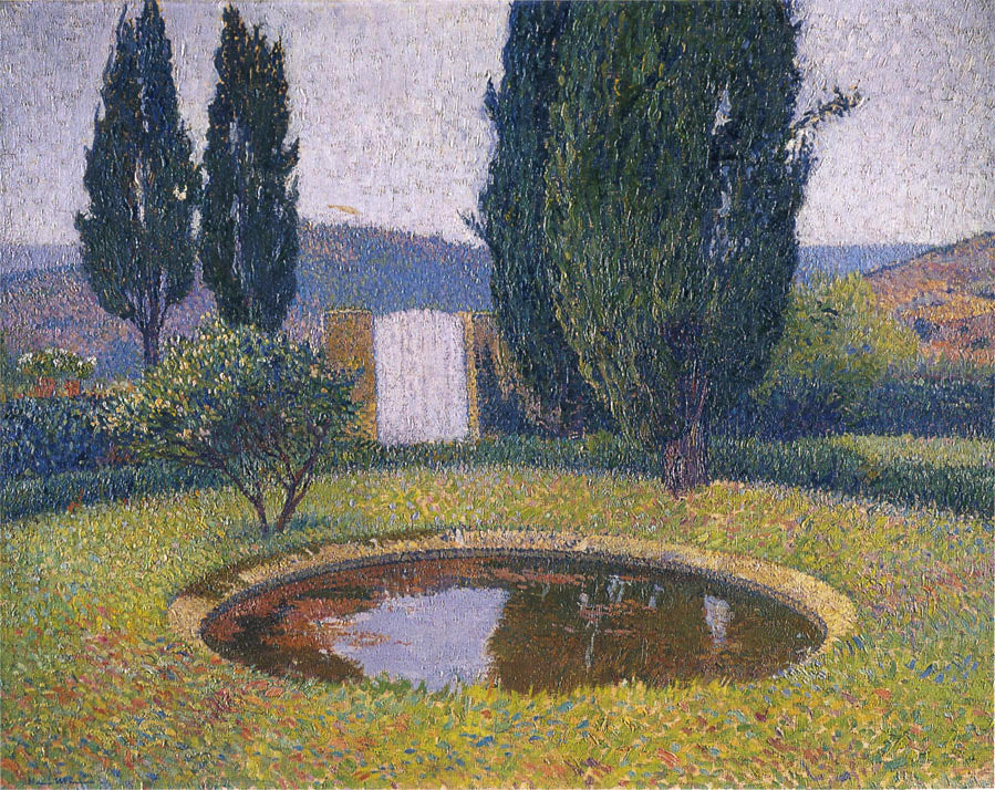 Henri Martin Fountain in Marquayrol #2 1920 Fine Art Print