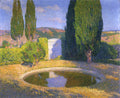 Henri Martin Fountain in Summer 1903 Fine Art Print