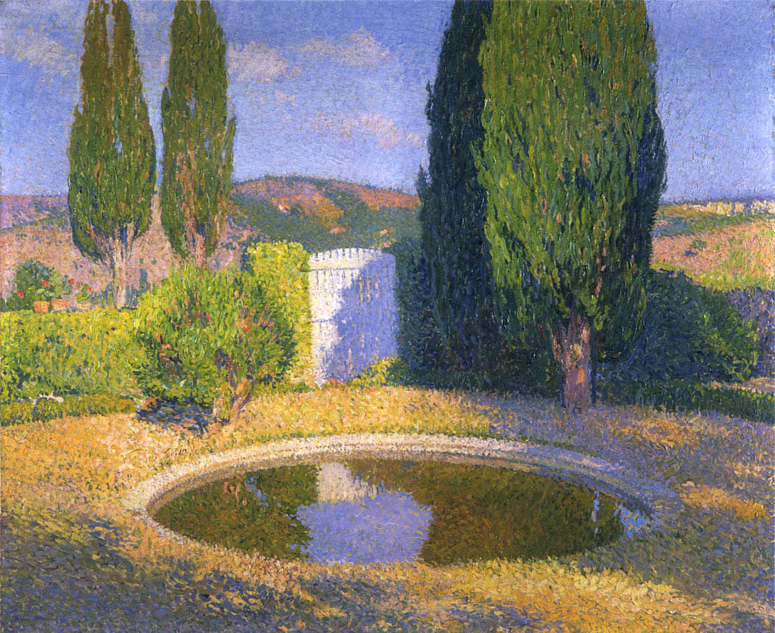 Henri Martin Fountain in Summer 1903 Fine Art Print