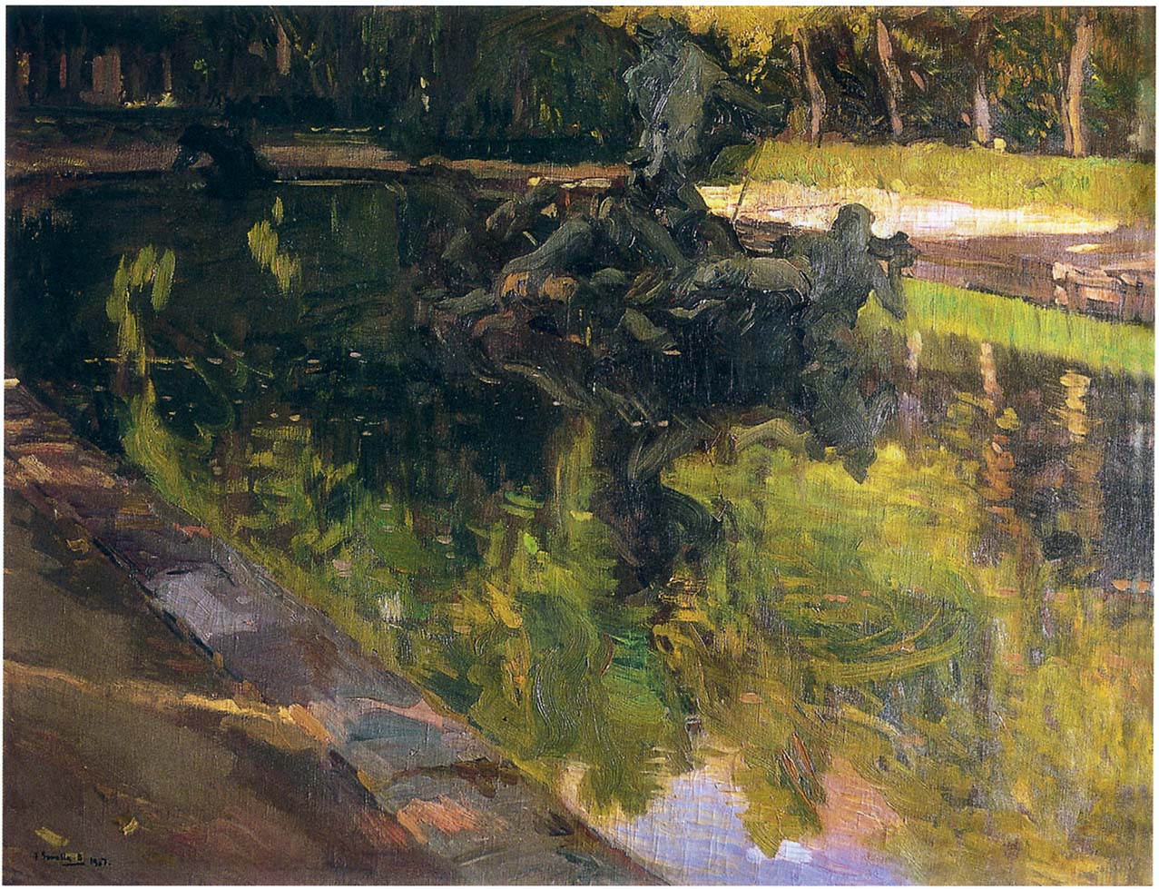 Joaquín Sorolla Fountain of Neptune, La Granja 1907 Fine Art Print