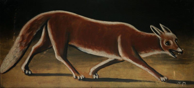 Niko Pirosmani Fox 1918 Fine Art Print