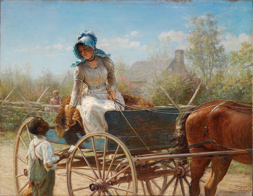 Edward Lamson Henry The Message 1893 Fine Art Print