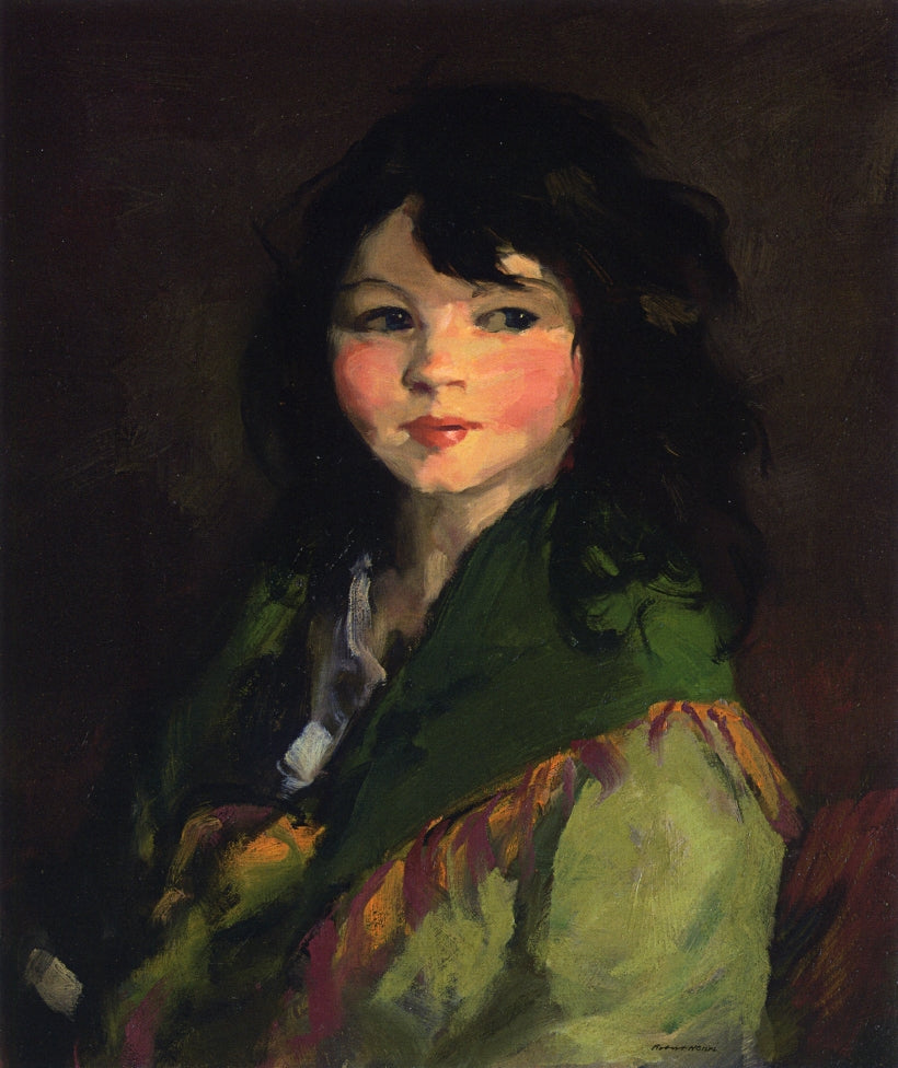 Robert Henri Francine 1921 Fine Art Print