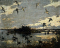 Frank W. Benson Pintails Decoyed 1921 Fine Art Print