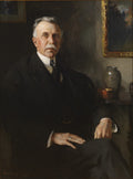 Frank W. Benson Portrait of Isaac C. Bates, Esq. 1906 Fine Art Print