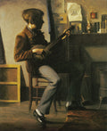 Frank W. Benson Portrait of Joseph Lindon Smith 1884 Fine Art Print