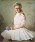 Frank W. Benson Katharine Gray Dodge 1910 Fine Art Print
