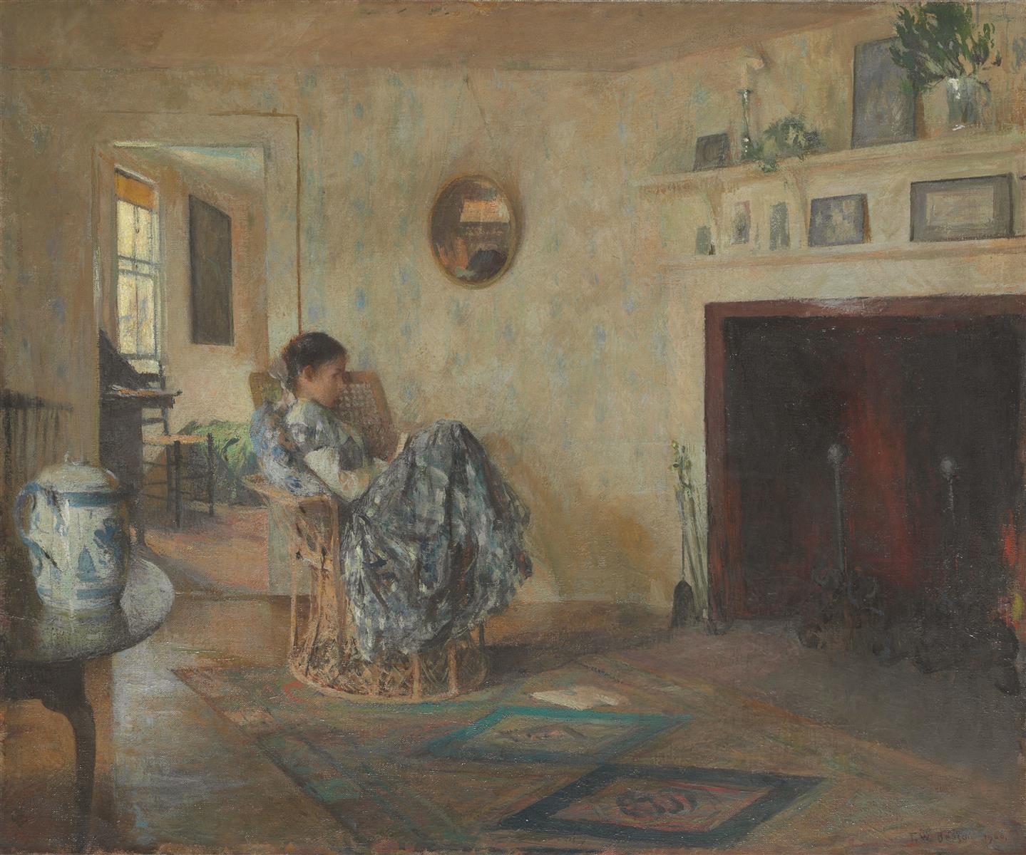Frank W. Benson Rainy Day 1906 Fine Art Print