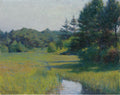 Frank W. Benson River Scene 1921 Fine Art Print