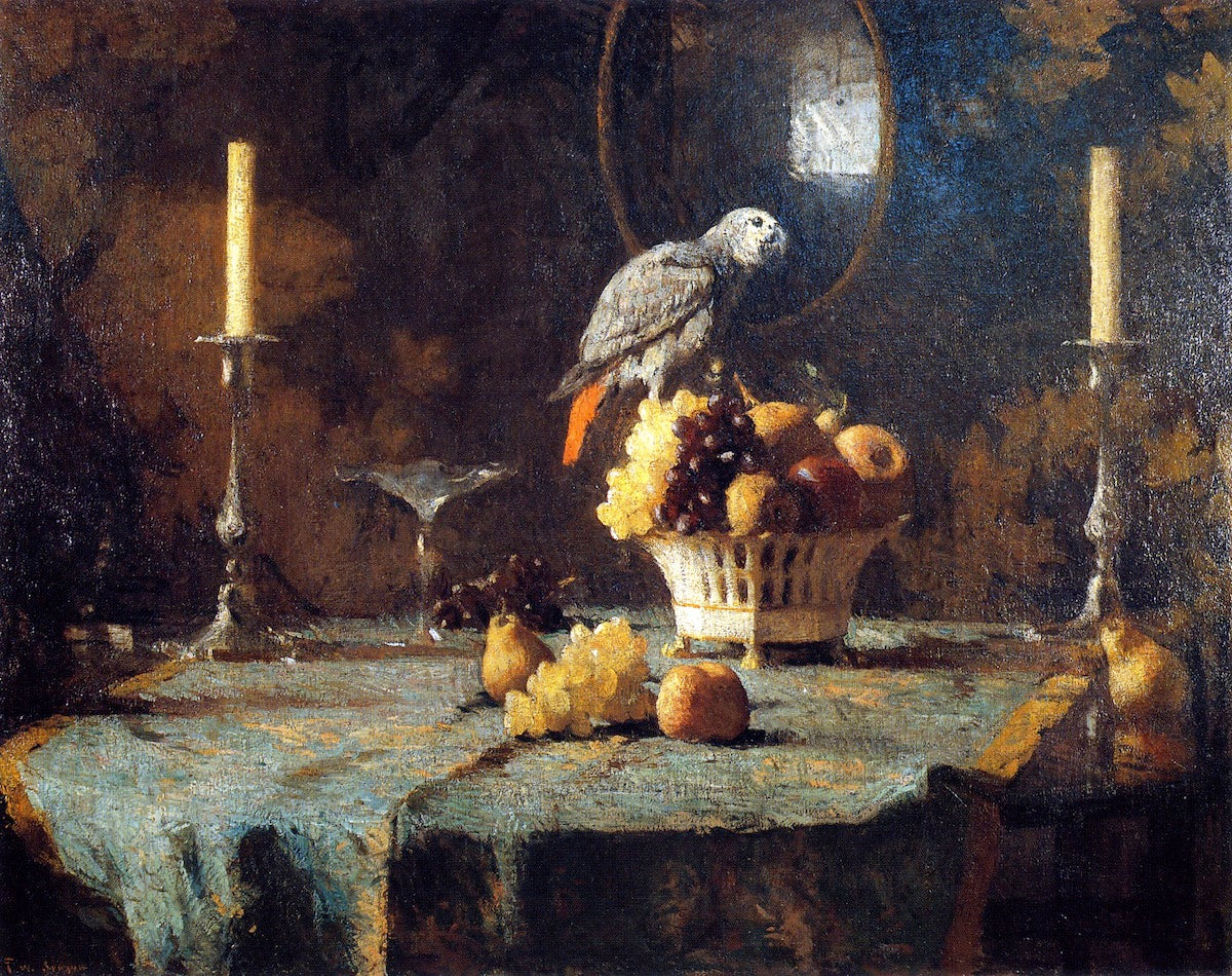 Frank W. Benson The Dining Room Table 1919 Fine Art Print