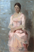 Peder Severin Kroyer Frederikke Tuxen 1882 Fine Art Print
