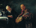 Konstantin Makovsky Friends 1895 Fine Art Print