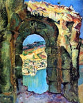 Pyotr Konchalovsky From the ruins of the Mtsyri 1927 Fine Art Print