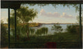 Eugene von Guerard From the verandah of Purrumbete 1858 Fine Art Print