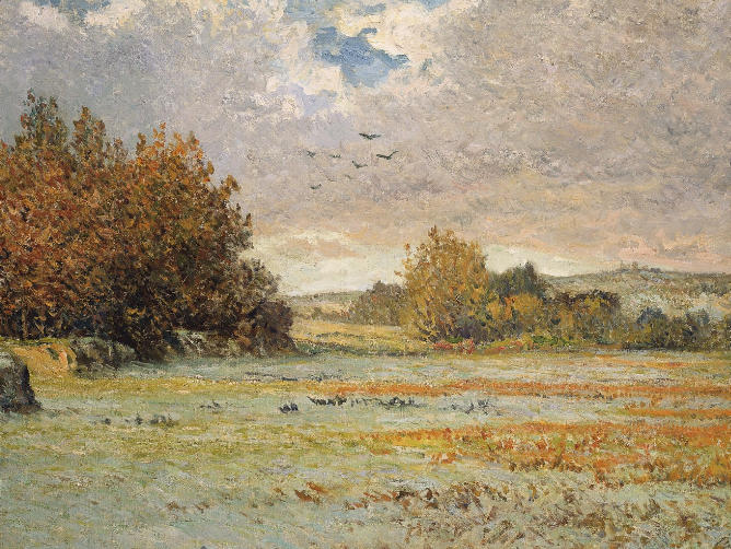 Maxime Maufra Frost at Morgat 1901 Fine Art Print