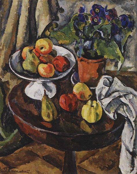Pyotr Konchalovsky Fruit-Piece 1911 Fine Art Print