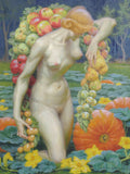 Ludovic Alleaume Lost Gardens (Pomone) 1929 Fine Art Print
