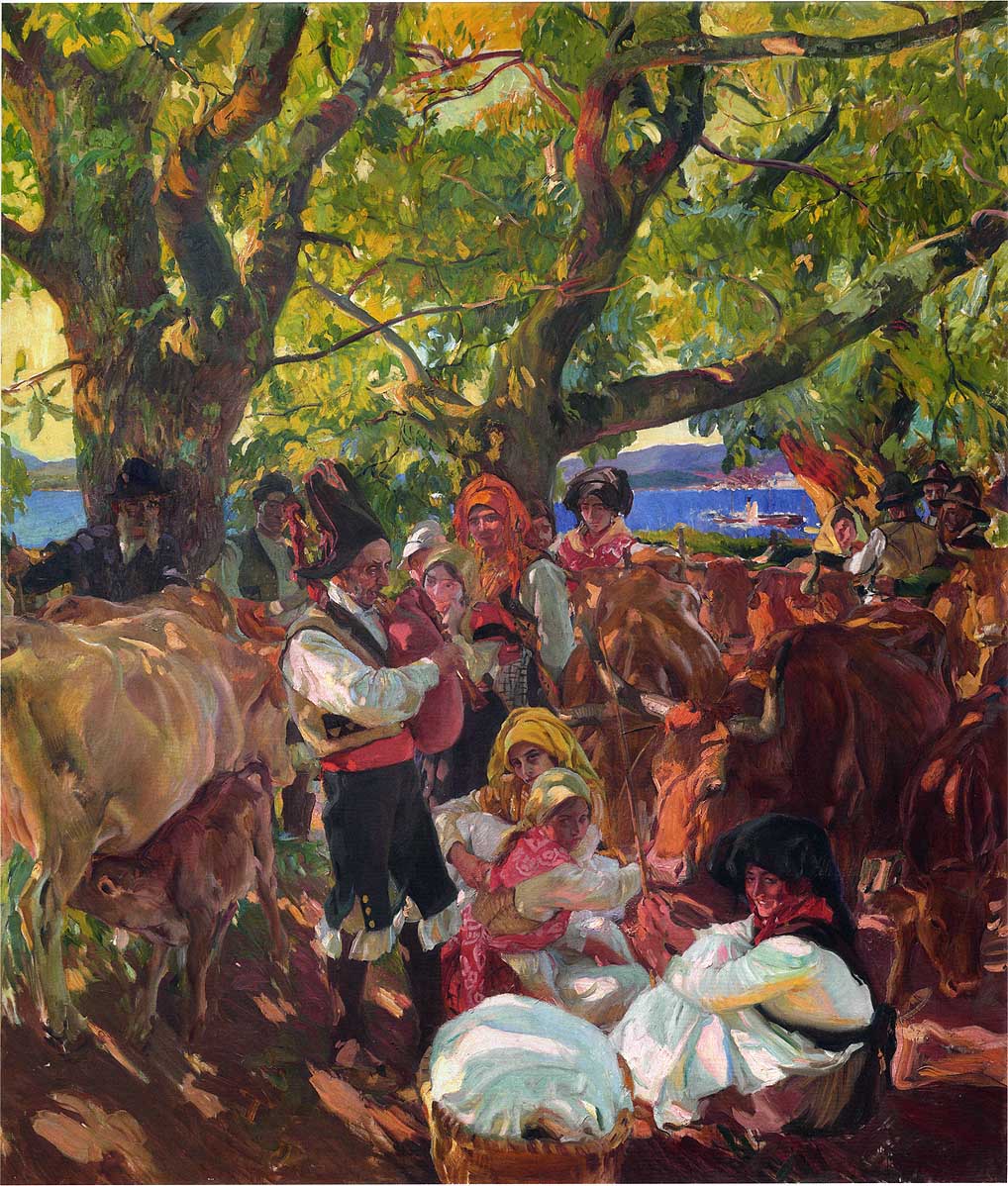 Joaquín Sorolla Galicia, the Pilgrimage 1915 Fine Art Print