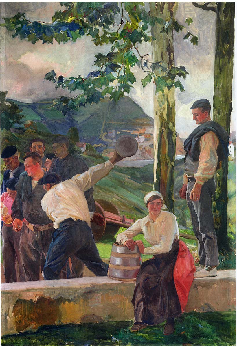 Joaquín Sorolla Game of Skittles 1914 Fine Art Print