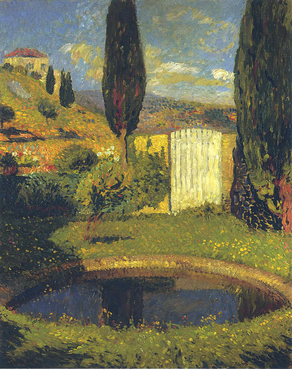 Henri Martin Garden at Labastide du Vert 1920 Fine Art Print