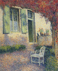Henri Martin Garden Court 1904 Fine Art Print