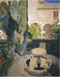 Joaquín Sorolla Garden of Lindaraja 1909 Fine Art Print