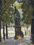 Henri Martin Garden of Luxembourg 1931 Fine Art Print