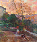 Joaquín Sorolla Garden of Spanish Farmhouse 1909 Fine Art Print