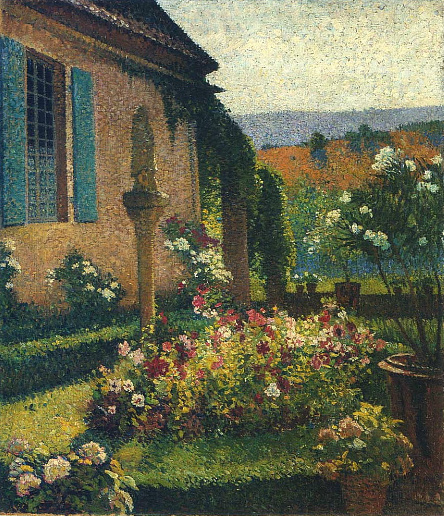 Henri Martin Garden of the Artist 1900 Fine Art Print