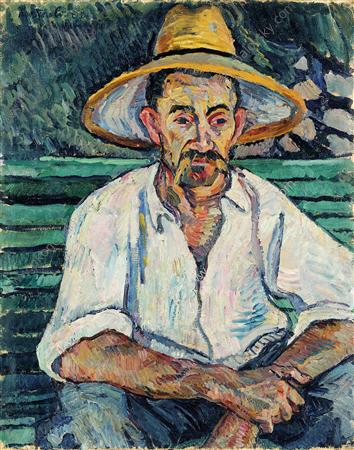 Pyotr Konchalovsky Gardener 1908 Fine Art Print