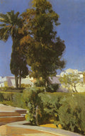 Joaquín Sorolla Gardens of Alcazar (Sevilla) 1910 Fine Art Print