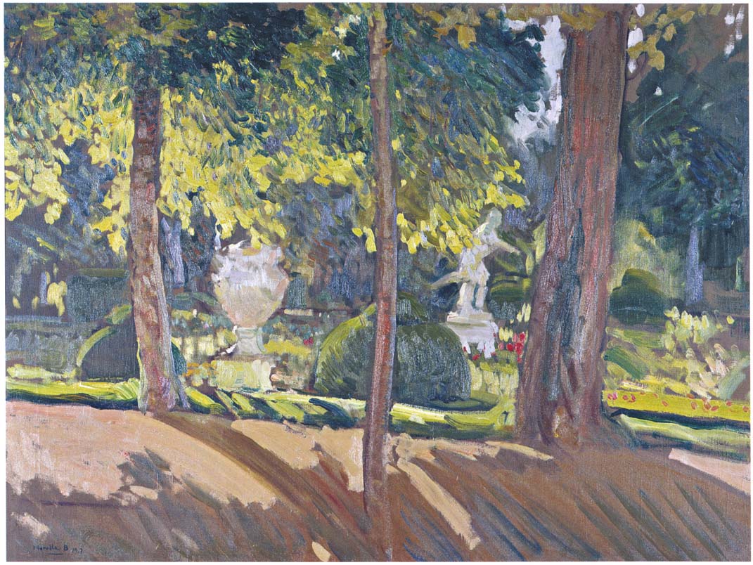 Joaquín Sorolla Gardens of La Granja 1907 Fine Art Print