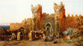 Edwin Lord Weeks Gate of Shehal, Morocco 1880 Fine Art Print
