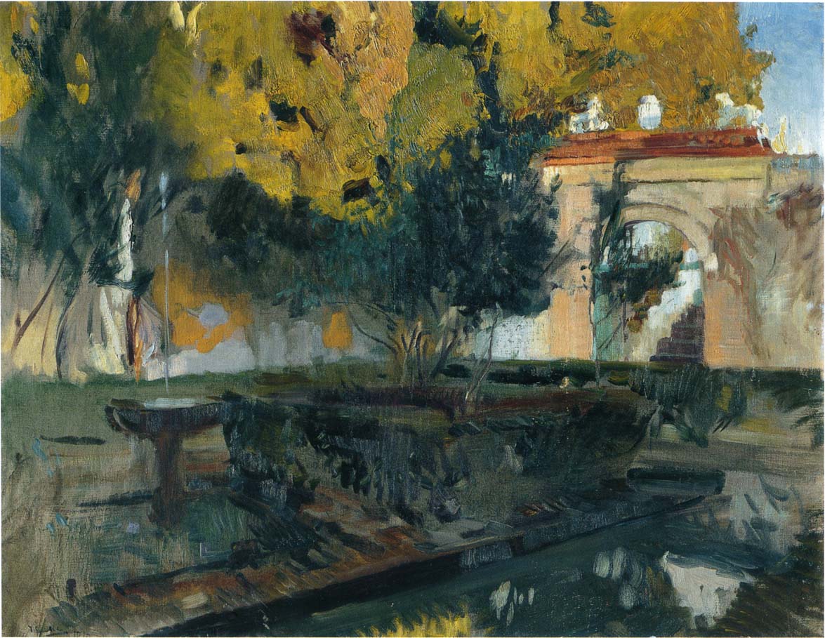 Joaquín Sorolla Generalife, Granada 1910 Fine Art Print