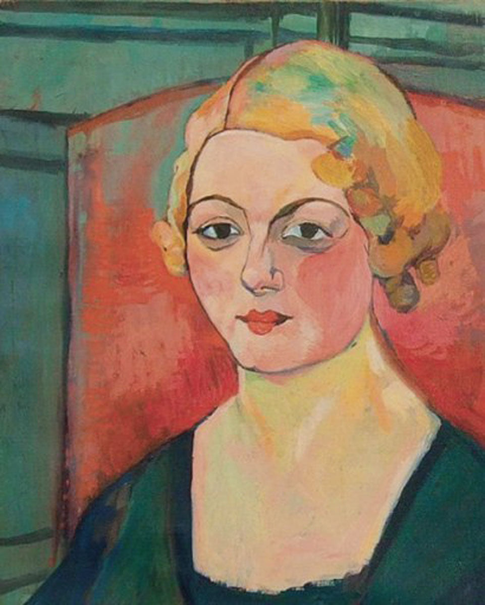 Suzanne Valadon Geneviève Camax-Zoegger 1936 Fine Art Print